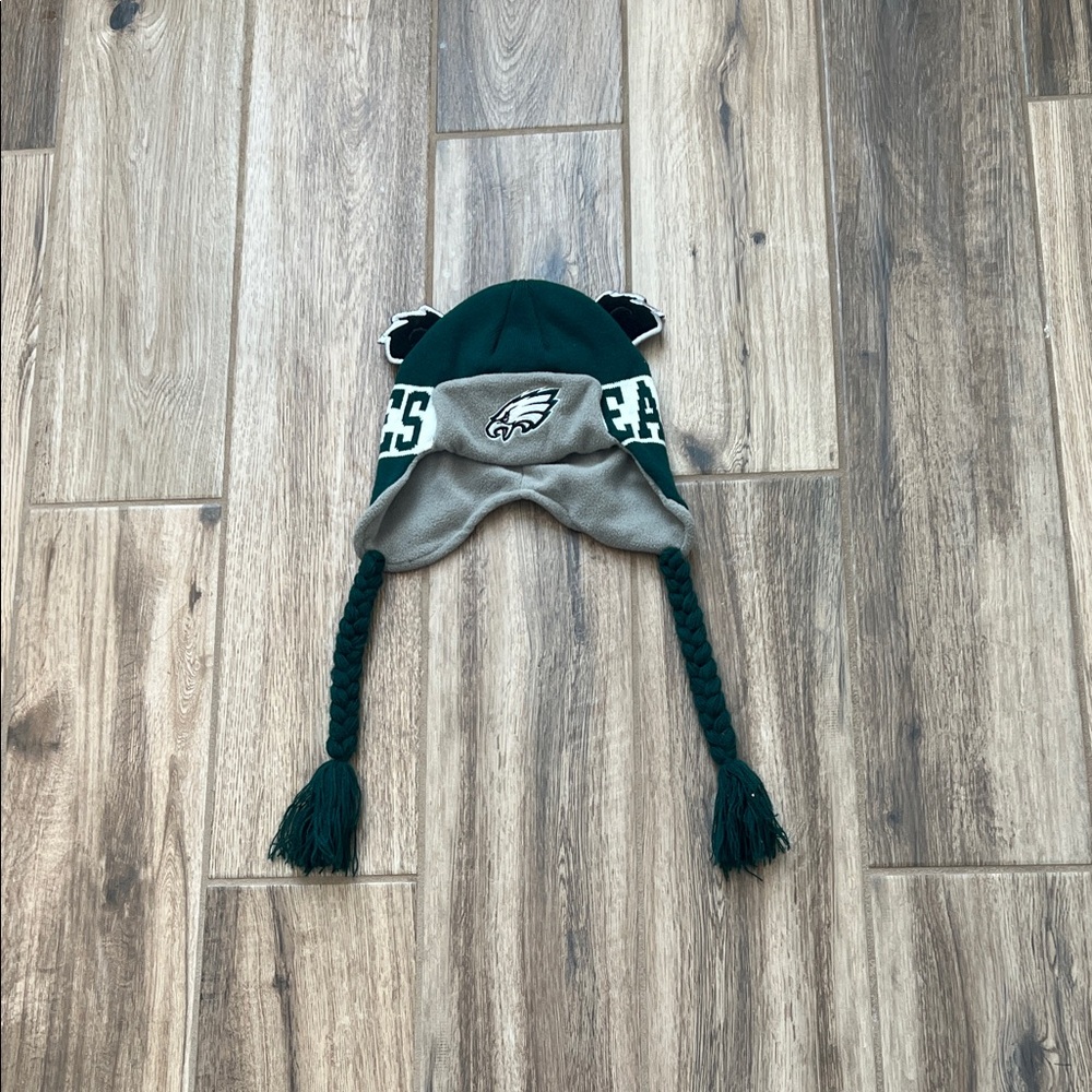 NFL Team Apparel Philadelphia Eagles knit hat with fleece lining